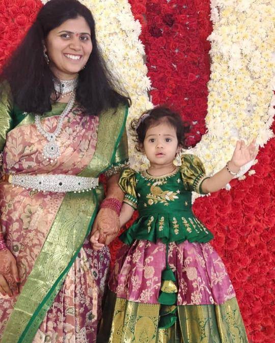 NEW LAUNCING KIDS LEHENGA CHOLI lichi silk Kids clothing manufacturer in Delhi